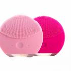 Massageador facial feminino produzido em silicone resistente a água - 1811519