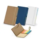 Bloco de anotações com adesivos (opções de cores) - 1881602