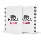Caderno Personalizado com Capa PET Aveludada - 15x21cm