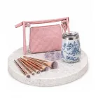 Kit Beleza: Necessaire Dupla e Copo Térmico 