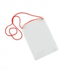 Porta crachá com cordão vermelho - 2034337