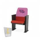 Capa cadeira rosa personalizada para eventos - 2015571