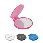 Espelho de maquiagem personalizado disponível nas cores branco, preto, azul e rosa - 647367