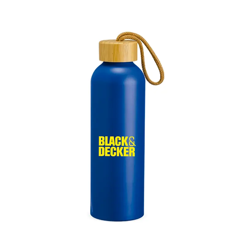 Garrafa de alumínio 800ml azul - 2127645