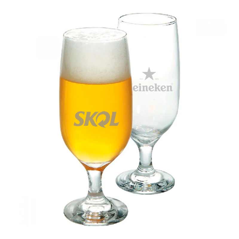 Taça para cerveja com capacidade para 300ml