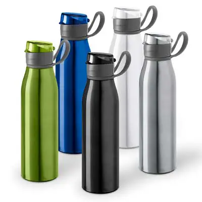 Squeeze metálico 650ml com opção de cores - 1281286