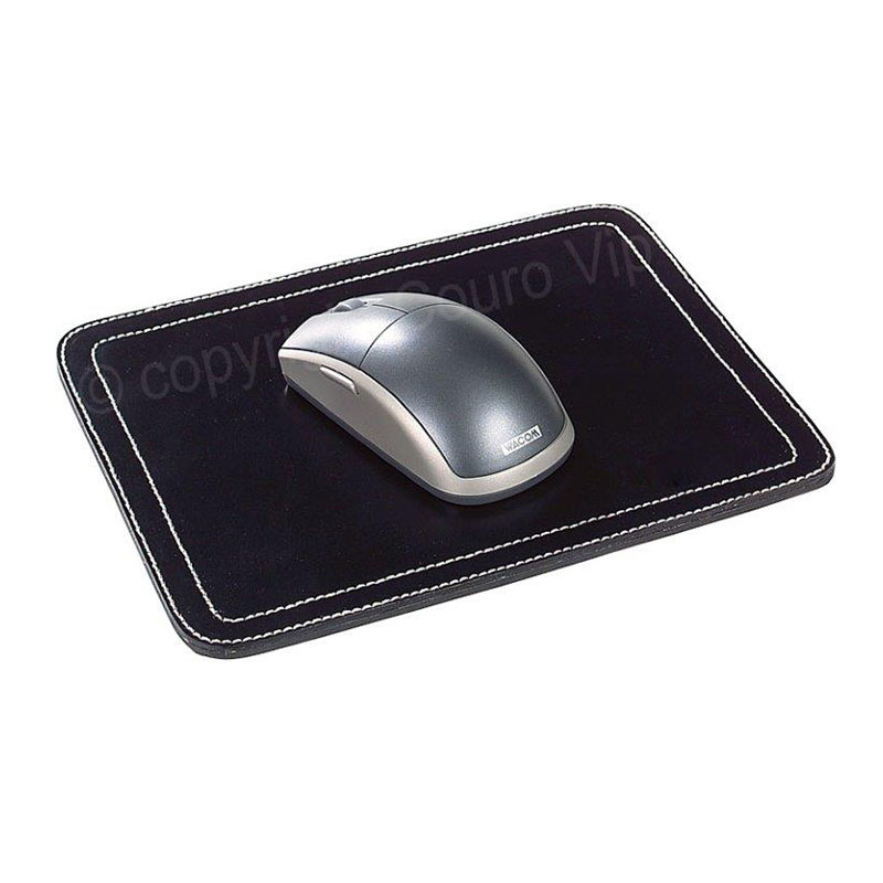 Mouse pad em couro.