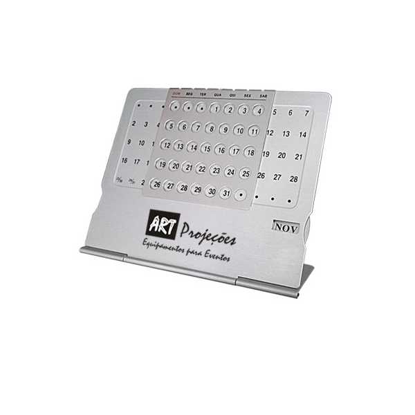 CALENDÁRIO DE MESA PERSONALIZADO PERMANENTE