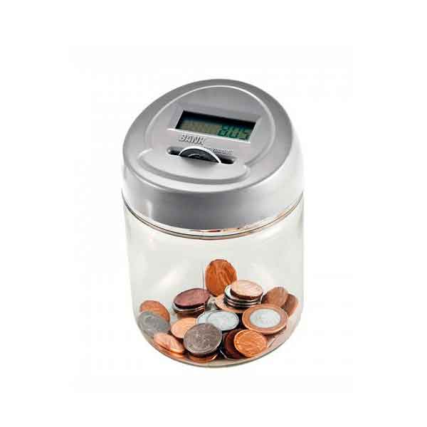 Cofrinho Digital Contador de Moedas Personalizado