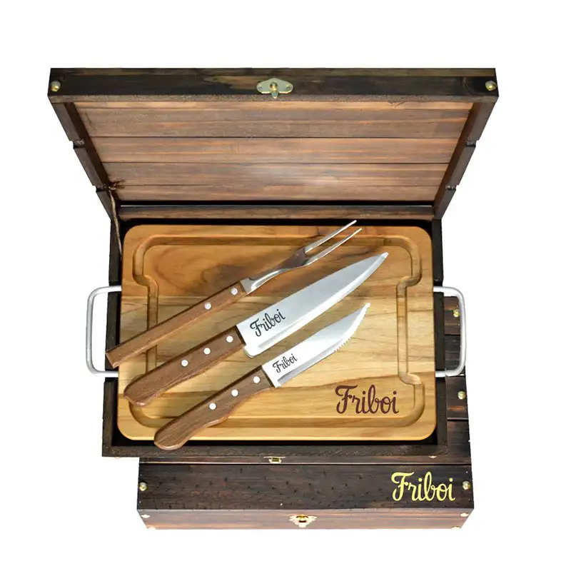 Kit churrasco em estojo KE025 - 1750405