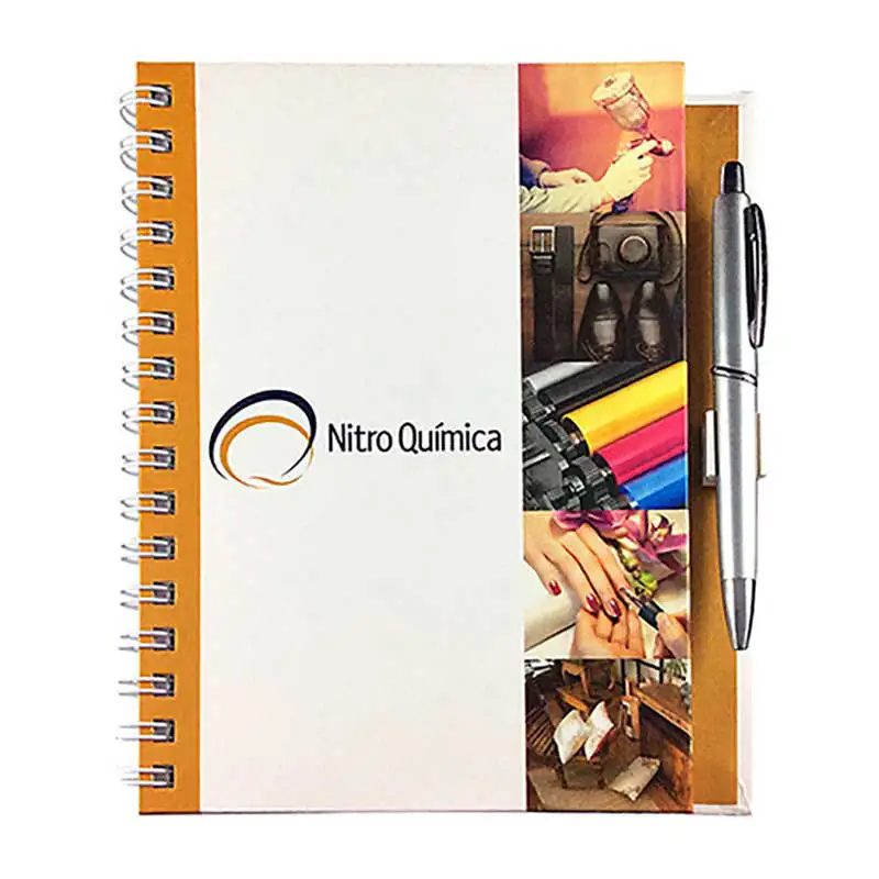 Caderno com suporte para caneta - 184192