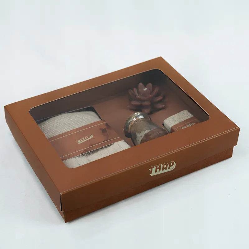 Kit Relaxamento com Vela, Toalha, Escalda pés e Pedra Pomes - 2202835