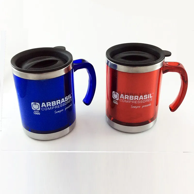 Caneca Translúcida com Tampa - 2203745
