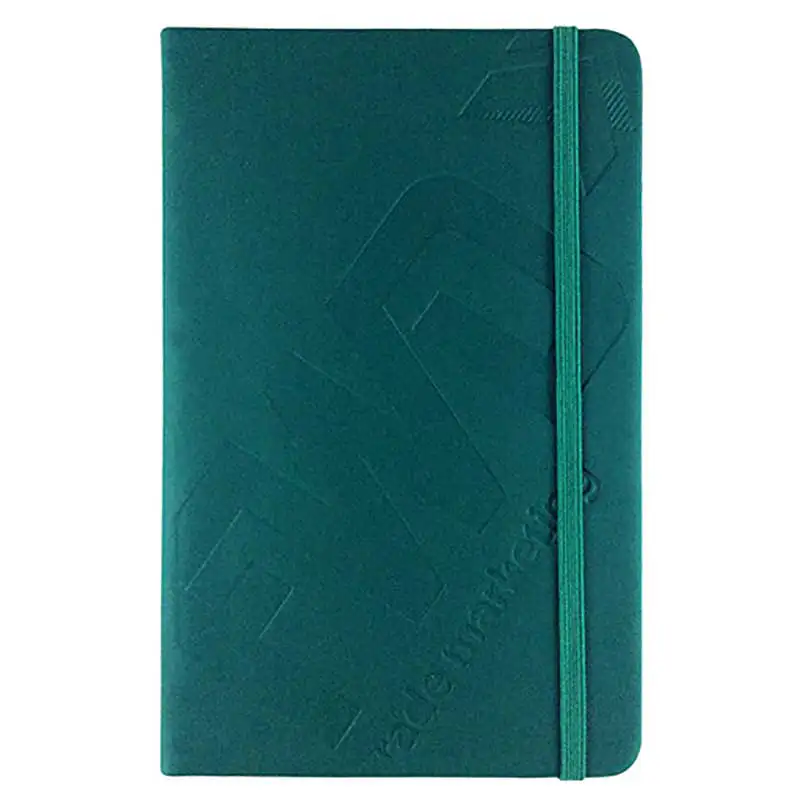 Moleskine com capa em couro sintético - 184186
