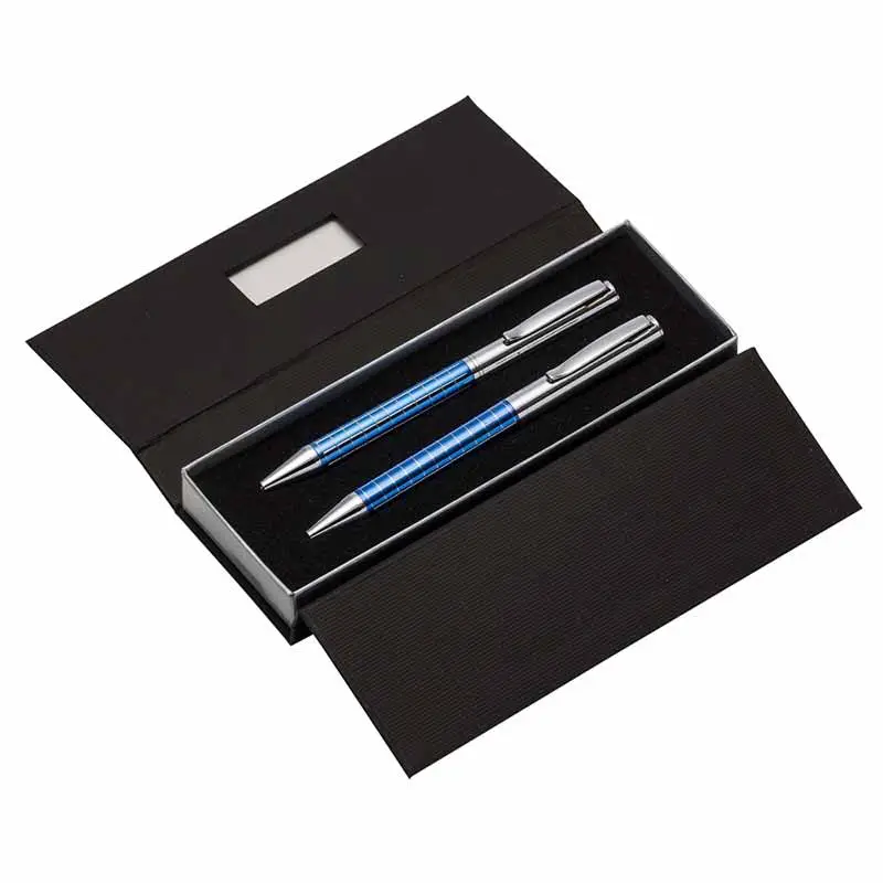 Conjunto de roller azul personalizado com estojo - 1227019