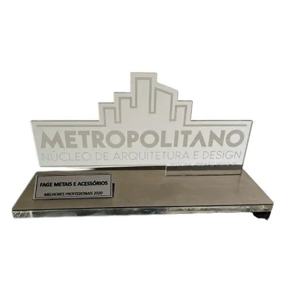 Troféu em acrílico personalizado  - 1760151