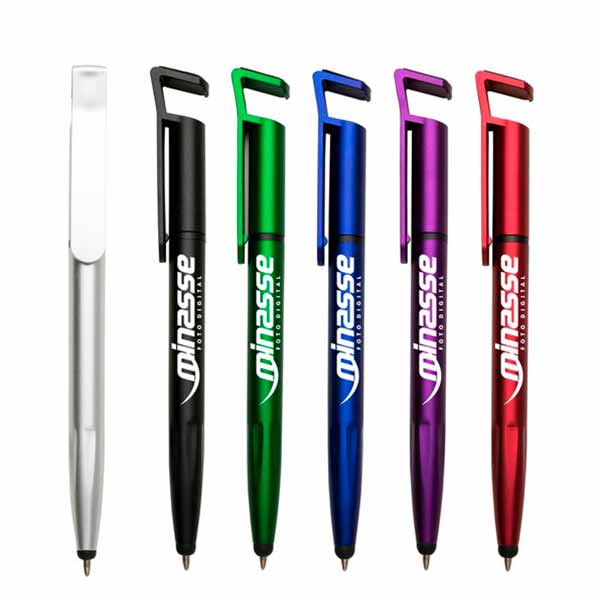 Caneta Plástica Touch  várias cores - 825331