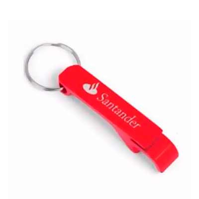 Chaveiro abridor metálico personalizado - 825320