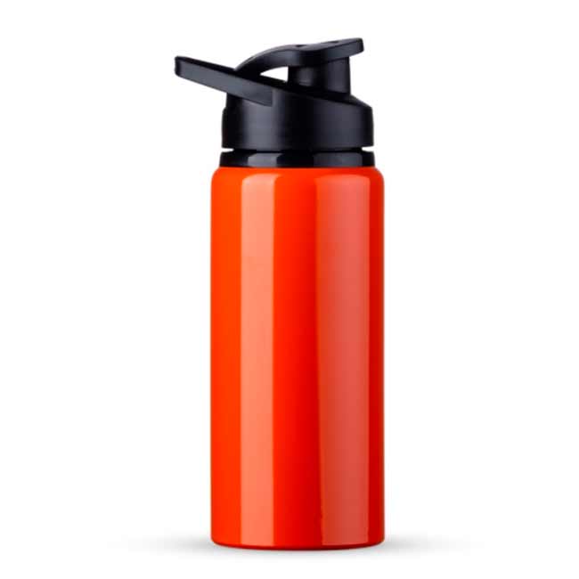 Squeeze 600ml Alumínio com pintura fosca cor laranja - 1016289