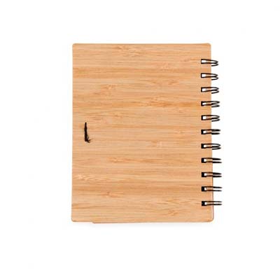BLOCO DE ANOTAÇÕES BAMBU COM CANETA - 1301791