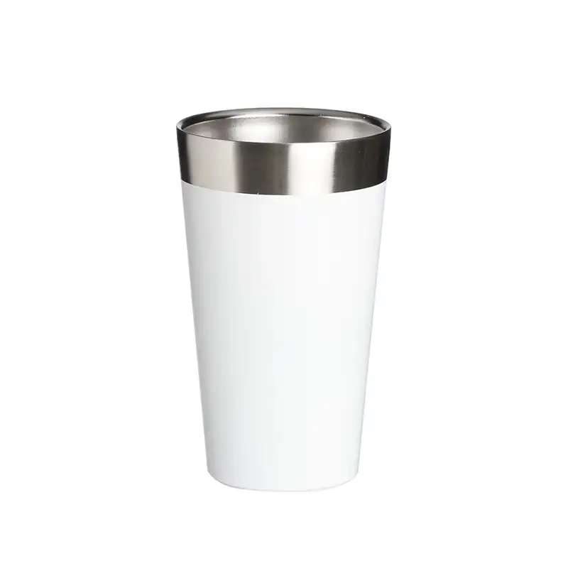 Copo Térmico de Inox 473ml - branco - 1736137