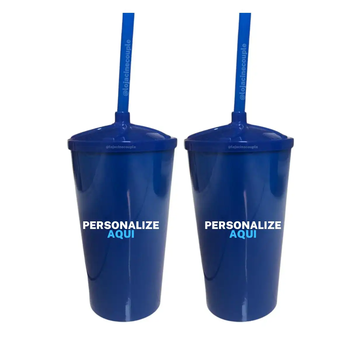 COpo canudo azul - 1688315