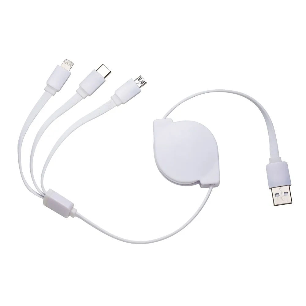 Cabo USB Retrátil 3 em 1 - 2227260