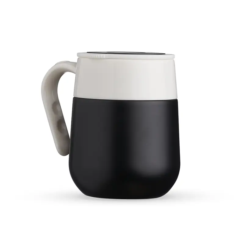 Caneca em inox preta - 1828654