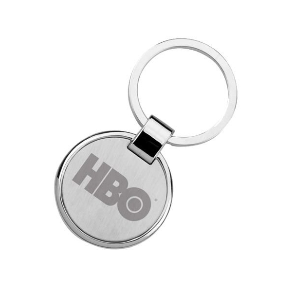 CHAVEIRO DE METAL REDONDO PERSONALIZADO - 1946378
