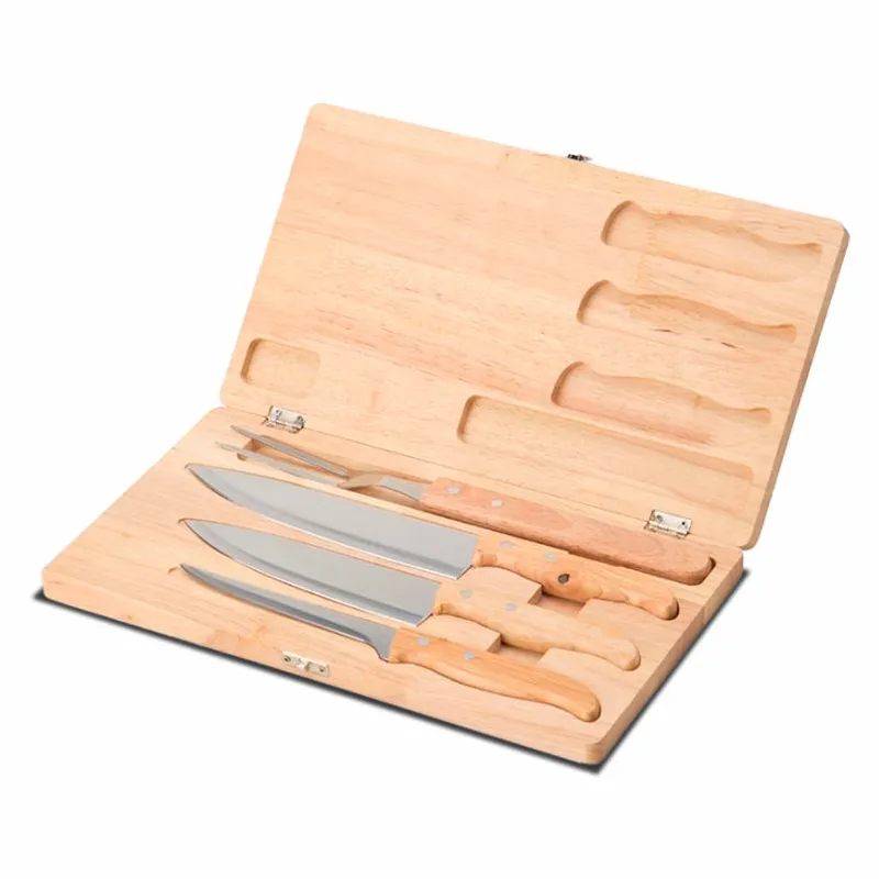 Kit churrasco 4 peças em estojo - 2031492