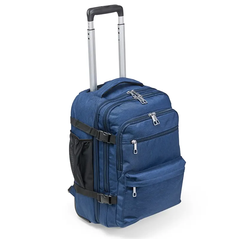 Mochila Azul 17 Litros com Rodinhas  - 2098046