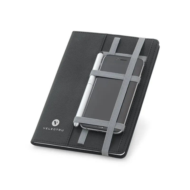 Caderno A5  capa dura em sintético - 2108543