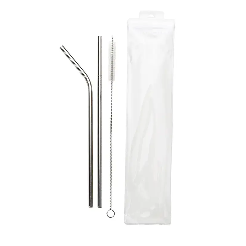 Kit Canudos e Escova de Limpeza