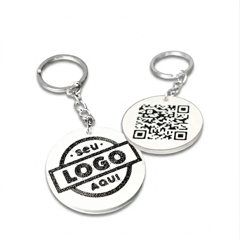 Chaveiro Personalizado com QR Code (PLA) - 2155589