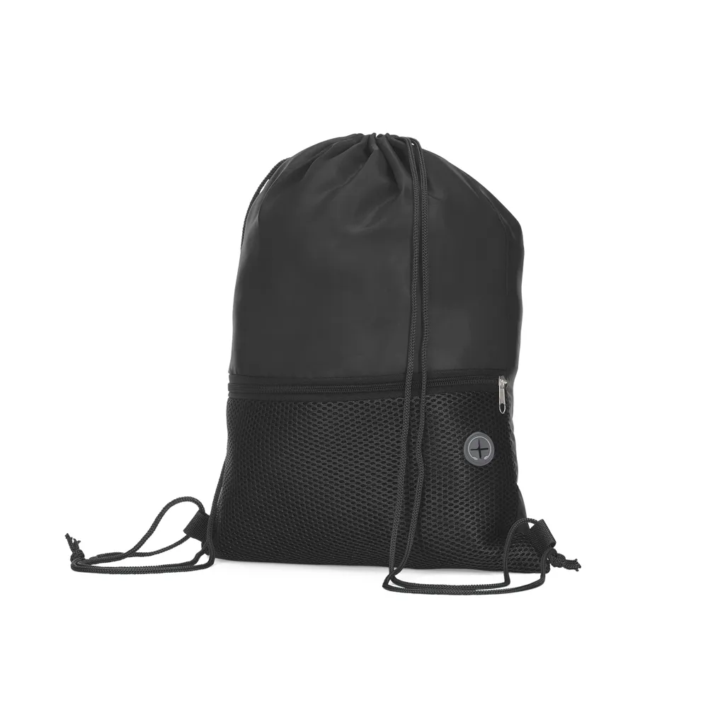 Saco Mochila em Poliéster Preto - 2169168