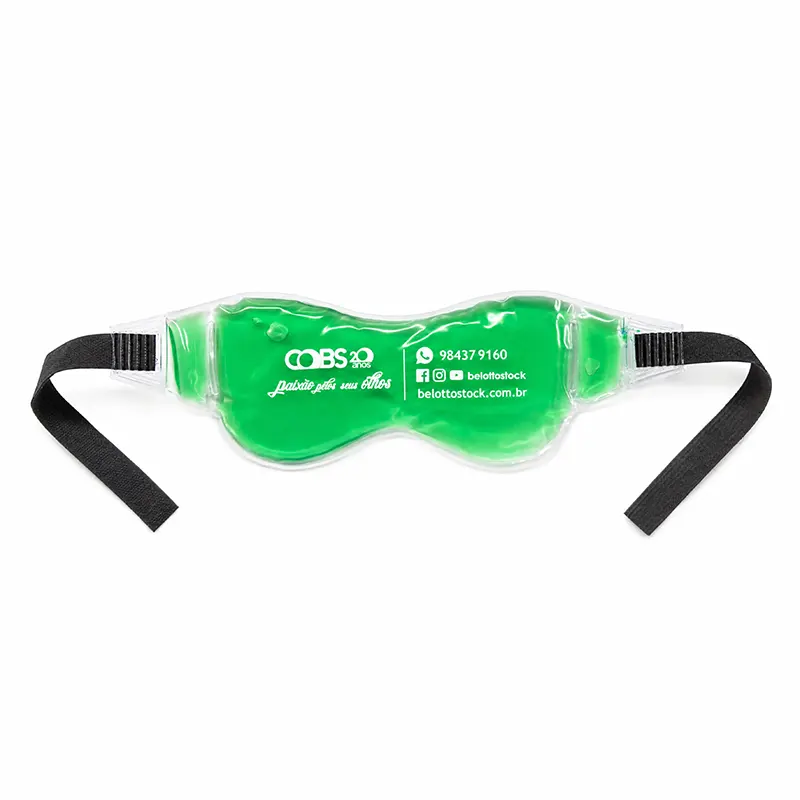 Máscara de Gel com Tira de Velcro Personalizada - 2177335