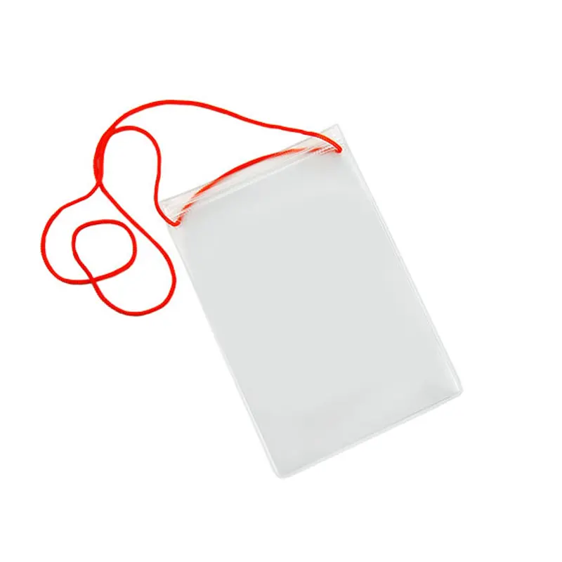 Porta crachá com cordão vermelho - 2034337