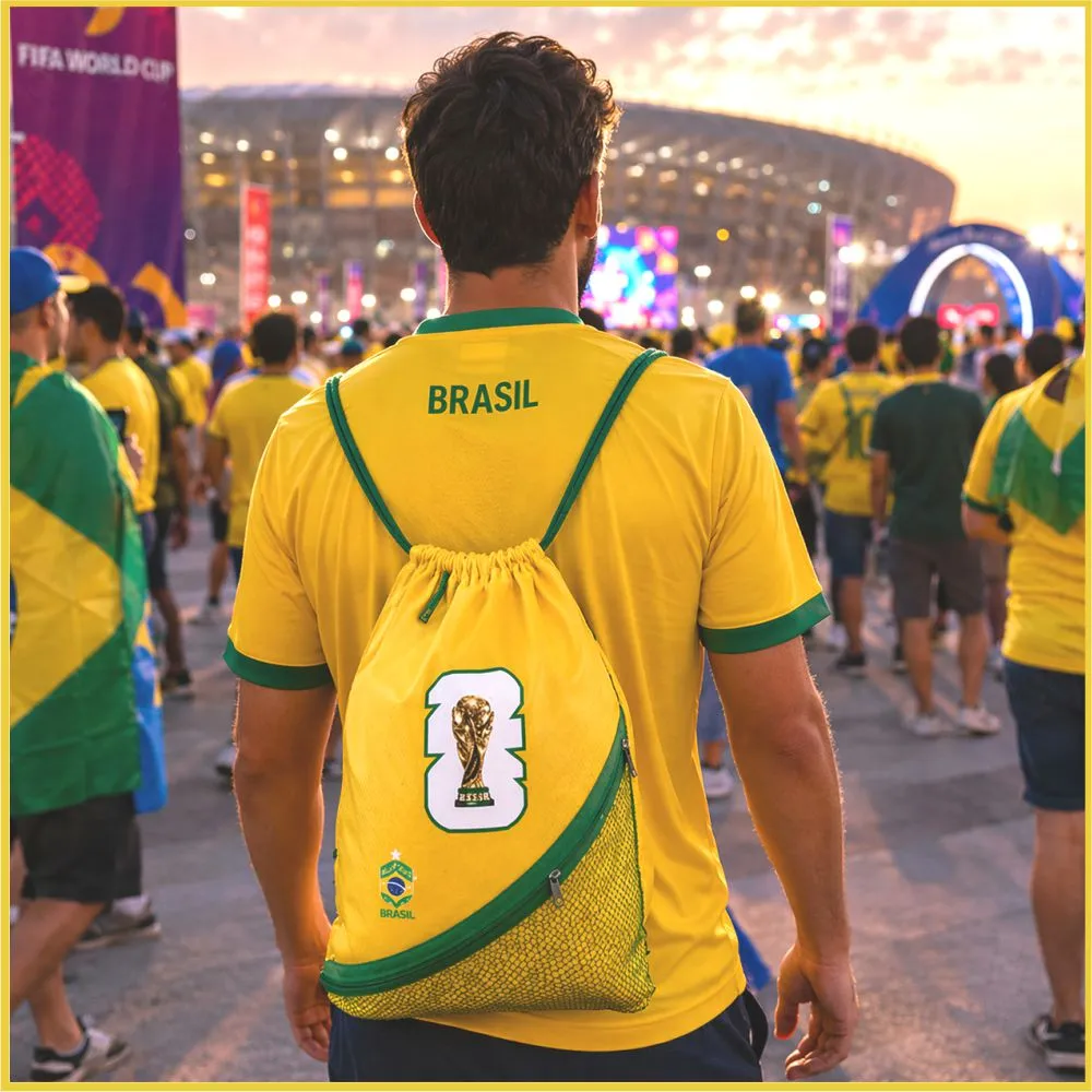sacochila edição copa do mundo - 2158851