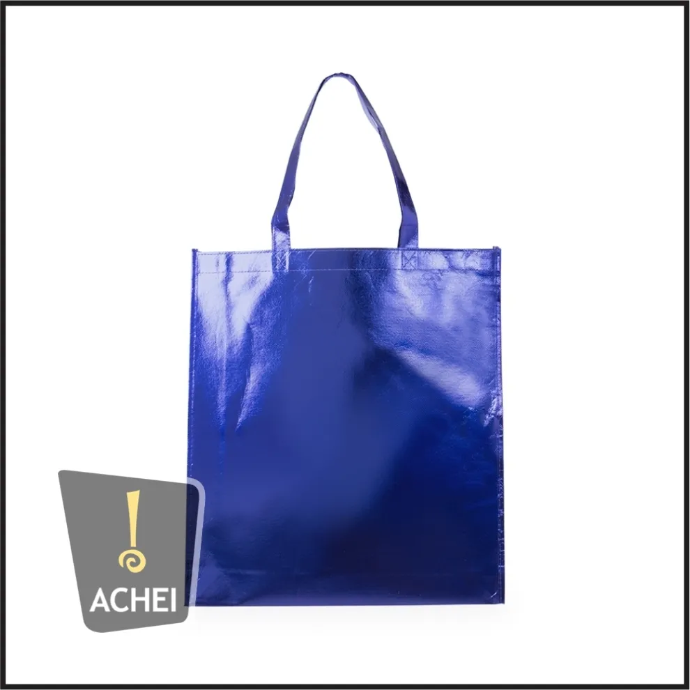 Sacola metalizada azul - 2172969