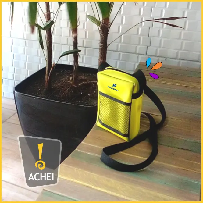 Shoulder Bag Amarela Personalizada. - 2015580