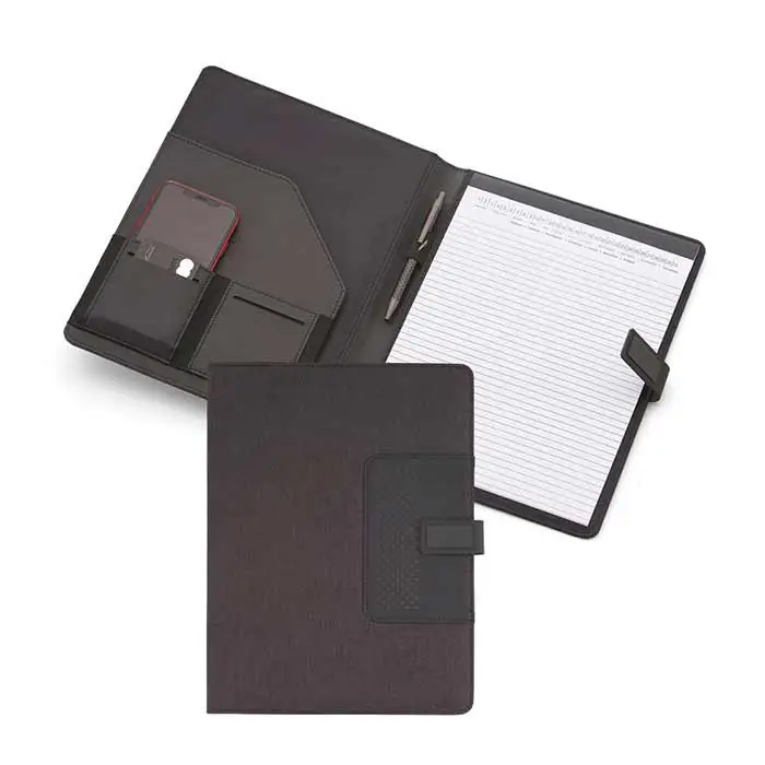 Pasta Executiva Almofadada com caderno de 20 folhas A4 - 802403