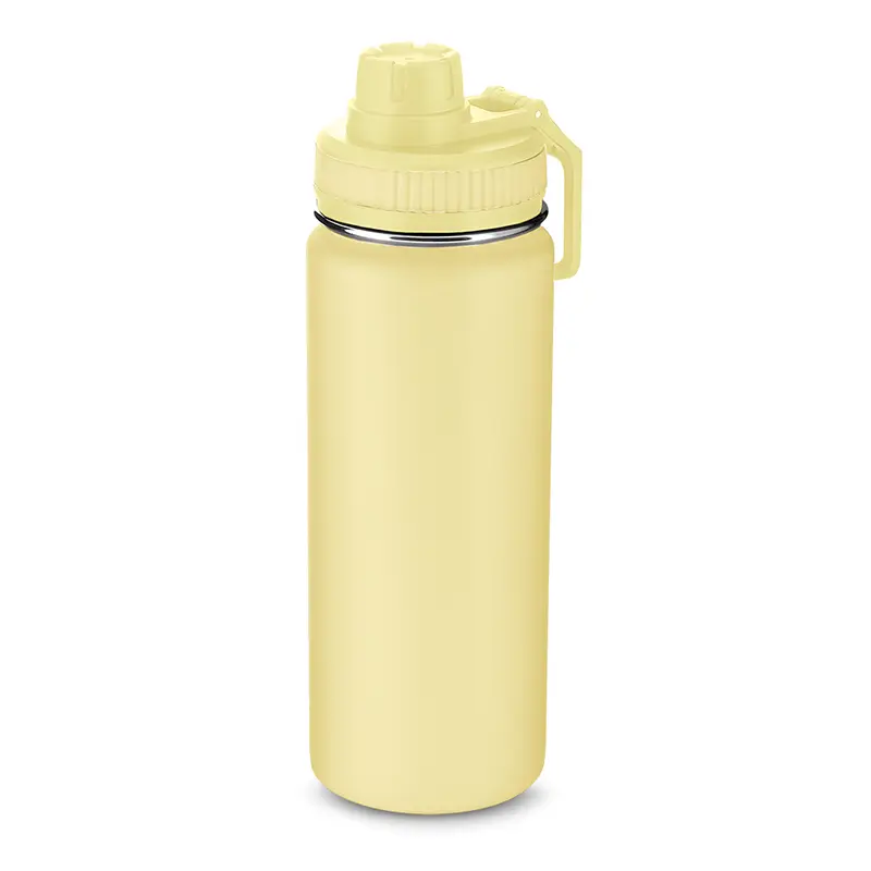 Garrafa em aço inox AMARELA - 1859294
