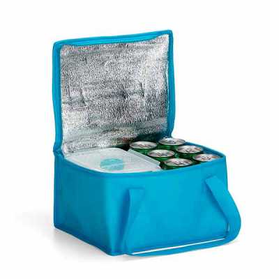 Bolsa térmica 10 litros em TNT com alça para mãos, revestimento interno de manta térmica - 805119
