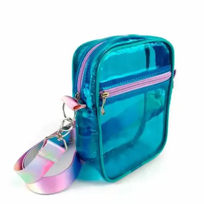 Shoulder Bag Cristal Color azul - 1333433