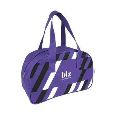 Mala academia roxa personalizada