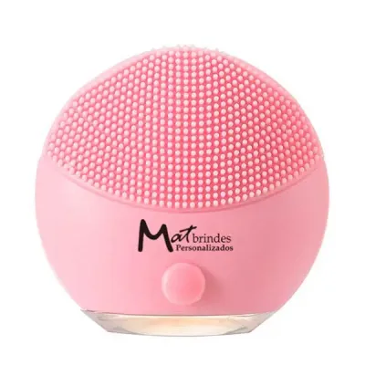 Massageador e Limpador Facial - rosa