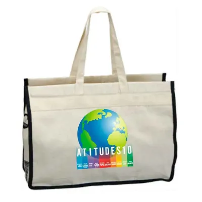 Ecobag, sacola retornável ecológica.