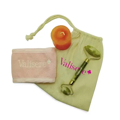 Kit Relax e Bem-estar com Massageador Facial V