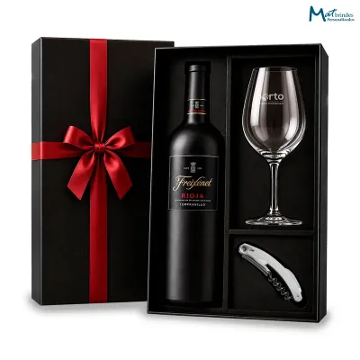 Kit Vinho Freixenet Rioja com Taça mb999