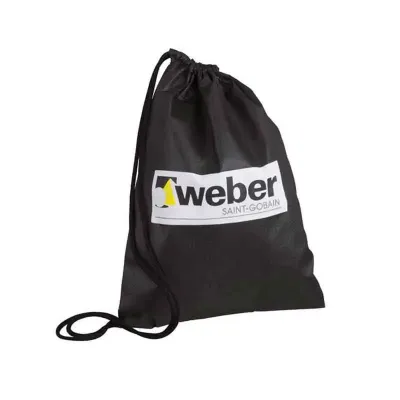 Mochila Saco em TNT 80, opção com ou sem ilhós.